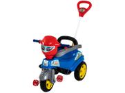 Triciclo Maral Passeio e Pedal Infantil Baby City Patrol