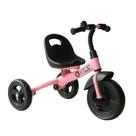 Triciclo Qaba de recreação de 3 rodas Ride-On Toddler rosa