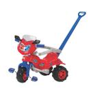 Triciclo tico tico com haste removivel colorido magic toys