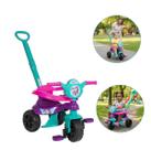 Triciclo Velotrol com Empurrador Haste Removível Passeio Bebê Infantil Motinha Dogs Patrulha