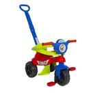 Triciclo Velotrol De Passeio e Pedal Infantil 3 em 1 Kemotoca Protetor e Suporte para os Pés Kendy