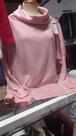 Tricô rosa bebê