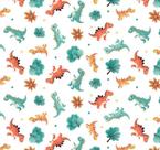 Tricoline Estampado Dinossauros T-rex, 150x50cm, Caldeira