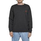 Tricot DC Shoes Classic Circle Star WT24 Cinza Escuro Mescla