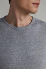 Tricot Gola Careca - Cinza Tricot Gola Careca - Cinza