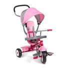 Tricycle Radio Flyer 4 em 1 Stroll 'N Trike Pink por 1 a 5 anos