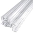 Trilha de montagem Brilliant Brand Lighting 60 cm em PVC transparente