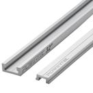 Trilha Miter T POWERTEC de 32 cm com barra em T para serra de mesa e roteador