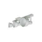 Trilho 50cm Alumínio Com 3 Spots Bulbo + 3 Lâmpadas Bulbo LED 9W Trilho 50cm Alumínio Com 3 Spots Bulbo + 3 Lâmpadas Bulbo LED 9W
