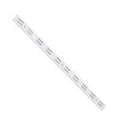 Trilho Duplo Em Aço 100cm Branco - Td-100-br - Multivisão Trilho Duplo Em Aço 100cm Branco - Td-100-br - Multivisão