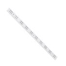 Trilho Duplo em Aço 50cm Branco - TD-50-BR - MULTIVISÃO Trilho Duplo em Aço 50cm Branco - TD-50-BR - MULTIVISÃO