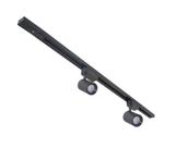 Trilho Eletrificado 1m + 2 Spot Led 7w 3000k Bivolt Preto