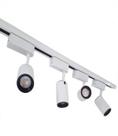 Trilho Eletrificado 1m + 4 Spot Led 7w 3000k Bivolt Branco Trilho Eletrificado 1m + 4 Spot Led 7w 3000k Bivolt Branco