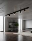 Trilho Eletrificado 1m + 4 Spots 7w Led Minimalista Bivolt Trilho Eletrificado 1m + 4 Spots 7w Led Minimalista Bivolt