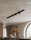 Trilho Eletrificado 1m + 5 Spots 7w Led Minimalista Bivolt