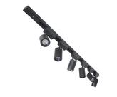 Trilho Eletrificado 2m + 8 Spot Led 7w 6000k Bivolt Preto Trilho Eletrificado 2m + 8 Spot Led 7w 6000k Bivolt Preto