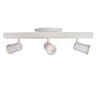 Trilho Eletrificado 3 Spot Led GU10 MR16 Canopla Tampa Trilho Eletrificado 3 Spot Led GU10 MR16 Canopla Tampa