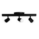Trilho Eletrificado 3 Spot Led GU10 MR16 Canopla Tampa Trilho Eletrificado 3 Spot Led GU10 MR16 Canopla Tampa