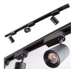 Trilho Eletrificado 3m + 3 Spot Led 10w 3000k Bivolt Preto