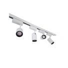 Trilho Eletrificado 4m + 6 Spot Led 7w 4000k Bivolt Branco