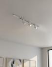 Trilho Eletrificado 50cm com 3 Spots LED 7W Bivolt Design Minimalista para Iluminação Interna
