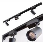 Trilho Eletrificado 60cm + 3 Spot Led 7w 3000k Bivolt Preto