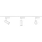 Trilho Eletrificado Com 3 Spots Led Up Blumenau 15W Bivolt