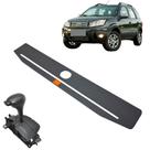 Trilho Guarda Pó Deslizante Console Câmbio Automático Ecosport Xls 2007 Á 2012