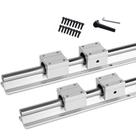 Trilho linear GUWANJI SBR16 600mm com bloco de rolamento SBR16UU