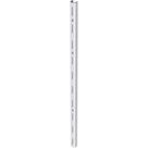 Trilho Prateleira Multivisao Aco Simples Branco 1,0M Ts-100
