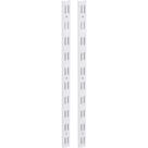 Trilho Prateleira Multivisao Aco Simples Branco 2,0M Ts-200