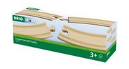 Trilhos Curvos Grandes BRIO World - Extensão para Conjunto de Trem de Brinquedo