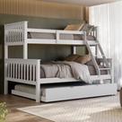Triliche Com Cama De Casal Solteiro Em Madeira Woodstore e Aux Casal