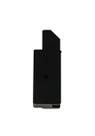 Trinco basculante WRS 5,7 cm preto para mão esquerda