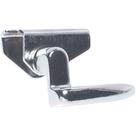 Trinco Do Vidro Quebra Porta Dianteira Direita Cromado Bandeirante Ate 2010 Unv60380