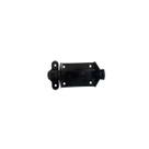 Trinco Fecho Chato P/ Portão Porta Cadeado 5x3cm Nº0 Preto