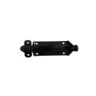 Trinco Fecho Chato P/ Portão Porta Cadeado 9x3cm Nº2 Preto