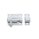 Trinco fecho ferrolho 1 1/2 pol 40mm porta portao alum fosco