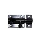 Trinco fecho ferrolho 2 pol 50mm porta portao aluminio preto