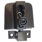 Trinco fecho janela vidro temperado 1335 completo metal marrom