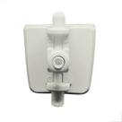 Trinco Vidro Temperado Janela Porta De Vidro 1335 Branco