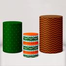 Trio Capas De Cilindro C/ Elástico Bosque Encantado