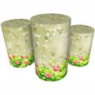 Trio Capas De Cilindro C/ Elastico Casa De Boneca