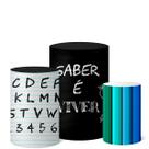 Trio Capas De Cilindro C Elastico Dia dos Professores