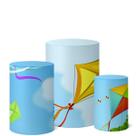Trio Capas De Cilindro C/ Elastico Pipa Trio Capas De Cilindro C/ Elastico Pipa