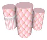 Trio Capas De Cilindro C/ Elástico Ursa Princesa