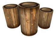 Trio Capas De Cilindro Veste Fácil C/ Elástico Boteco