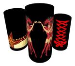 Trio Capas De Cilindro Veste Fácil C/ Elástico Cabaré
