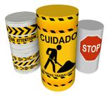 Trio Capas De Cilindro Veste Fácil C/ Elástico Construção