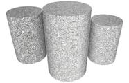 Trio Capas De Cilindro Veste Fácil C/ Elástico Textura